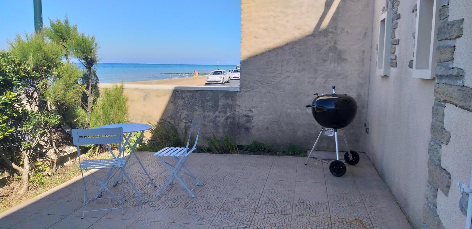 Vue Exceptionnelle En Front De Mer, 8 Personnes Ver-sur-Mer Buitenkant foto