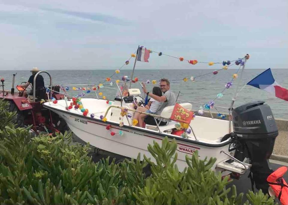 Vue Exceptionnelle En Front De Mer, 8 Personnes Ver-sur-Mer Buitenkant foto