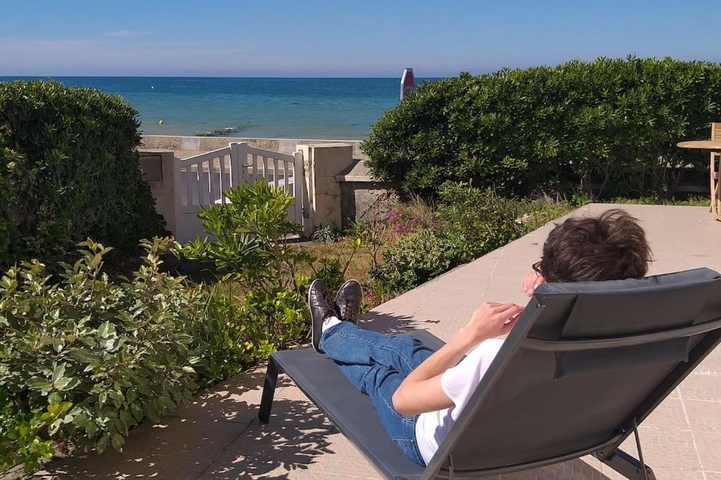 Vue Exceptionnelle En Front De Mer, 8 Personnes Ver-sur-Mer Buitenkant foto